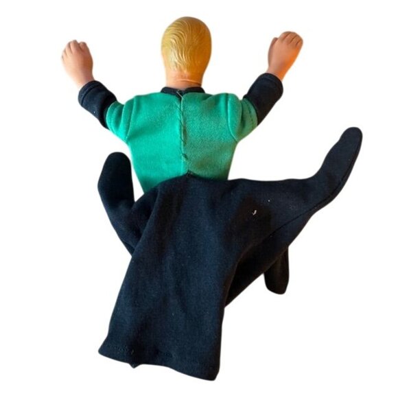 Mattel 1986 Real Men Finger Puppet Action Figure Toy Glove - Picture 4 of 6